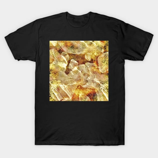 Golden Precious Metals T-Shirt by Minxylynx4